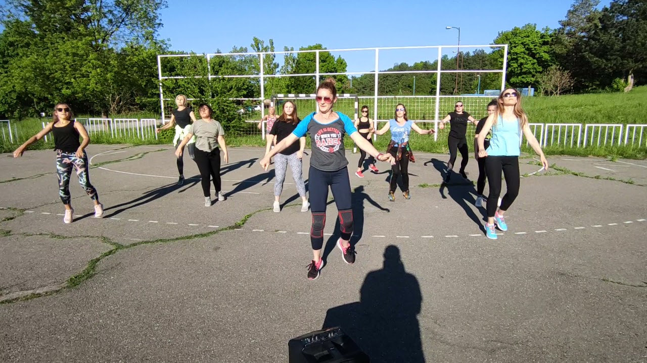 Wavin' flag zumba choreography by Zin Dragana Kuzmanovic