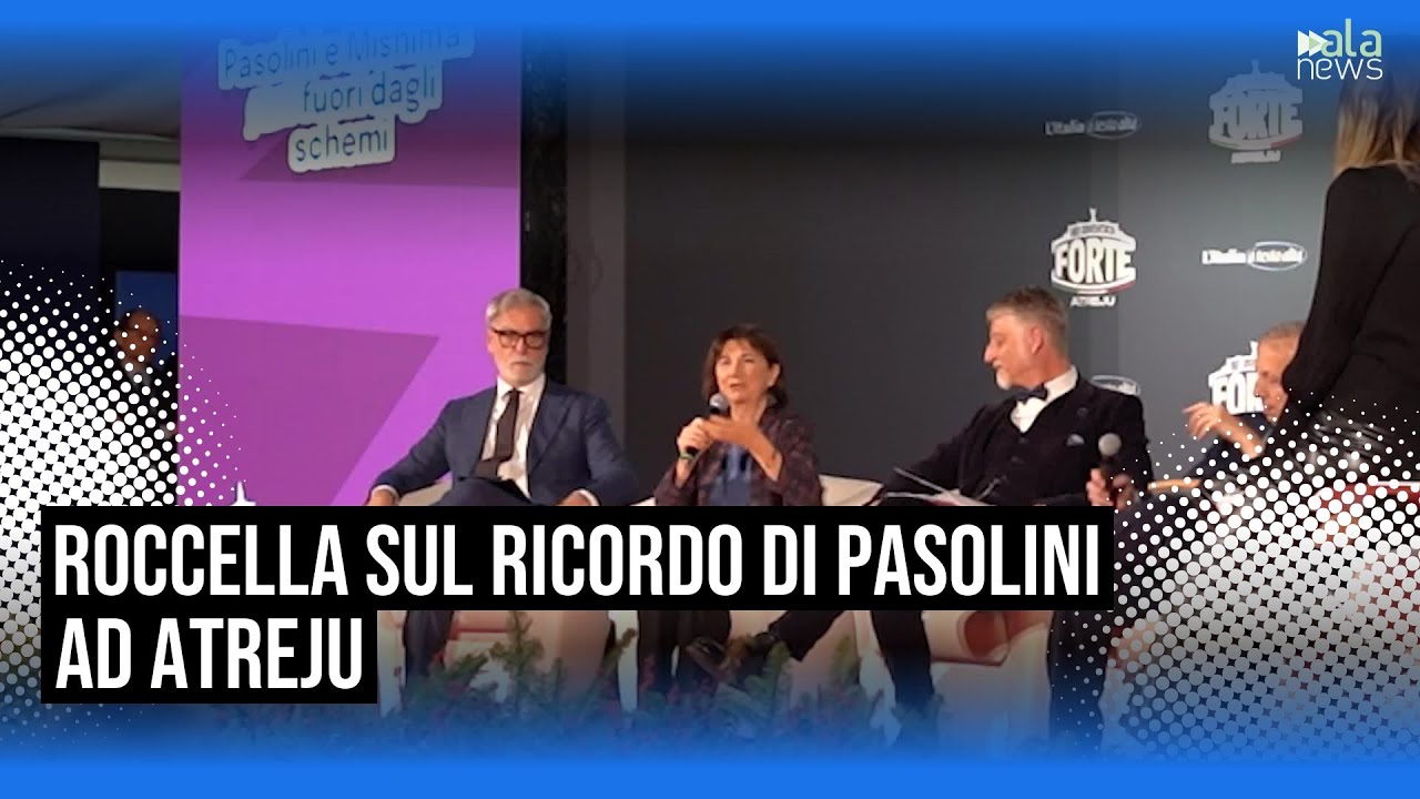 Roccella, 'altro che egemonia di sinistra, Pasolini era l'opposto'