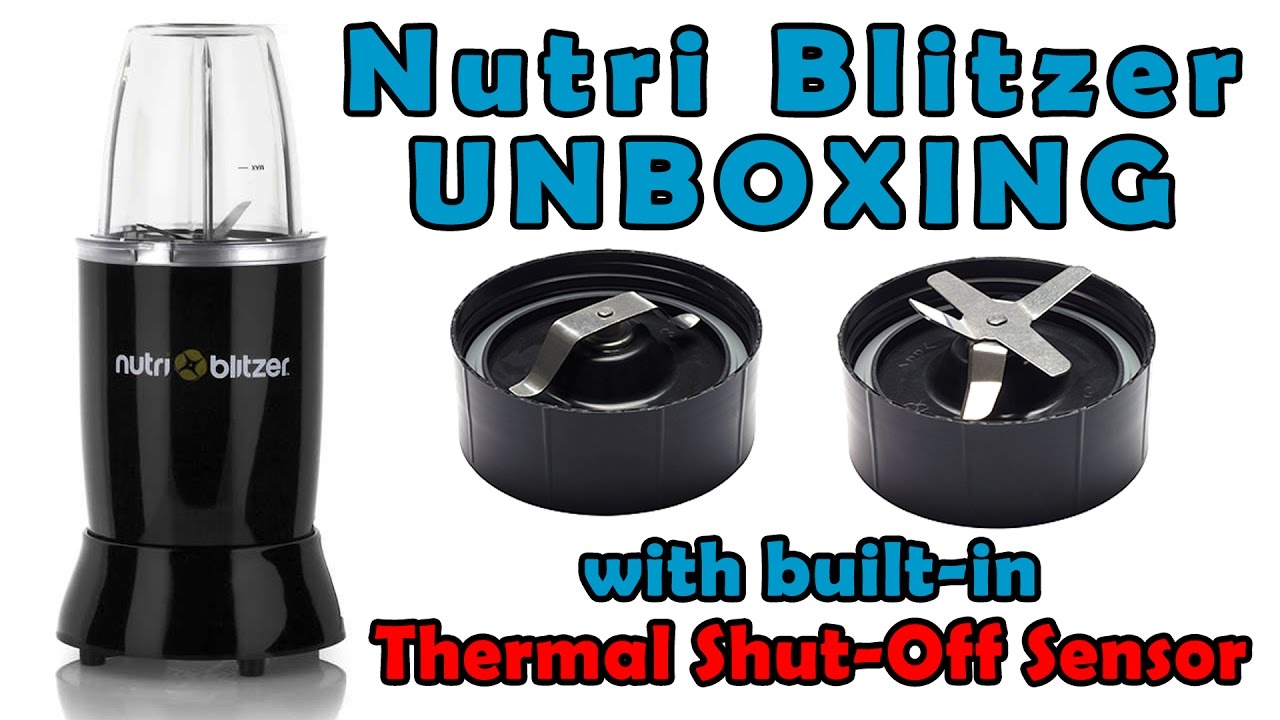 Nutri Blitzer Blender Unboxing