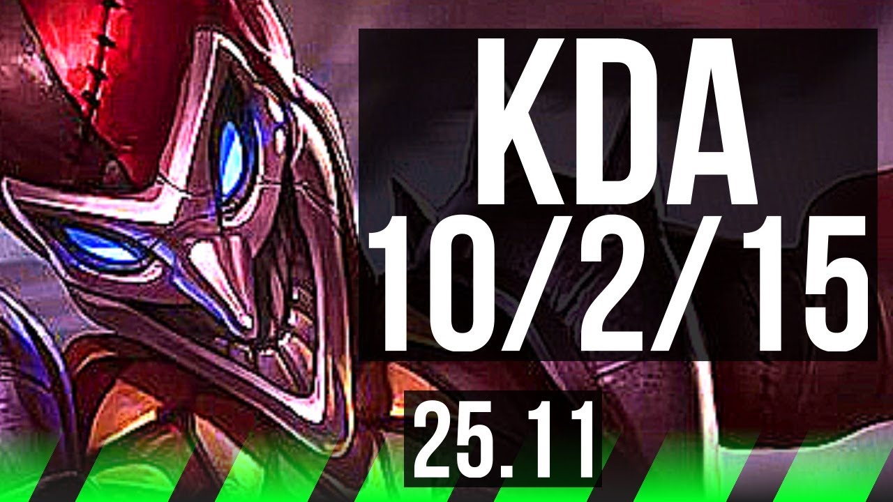SHACO vs KHA'ZIX (JGL) | Rank 5 Shaco, Legendary, 800+ games | EUW Grandmaster | 25.11