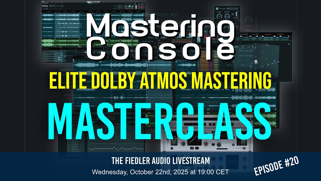Can Dolby Atmos Mastering really be that simple and complete? - The Elite Workflow Masterclass