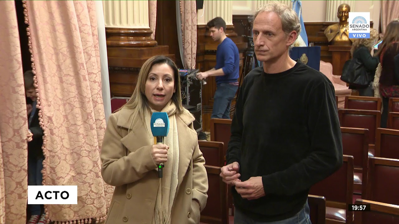 PREMIO SARMIENTO A EZEQUIEL LO CANE Y PAOLA MAR&Iacute;A STELLO, PADRES DE JUSTINA LO CANE 04-07-19