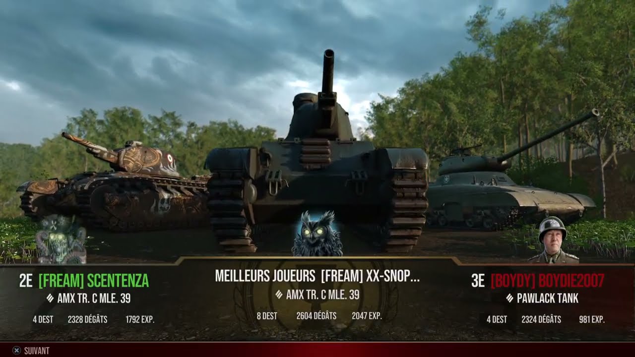 Wot: AMX tr C mle 39 2,6k dmg 8 kills