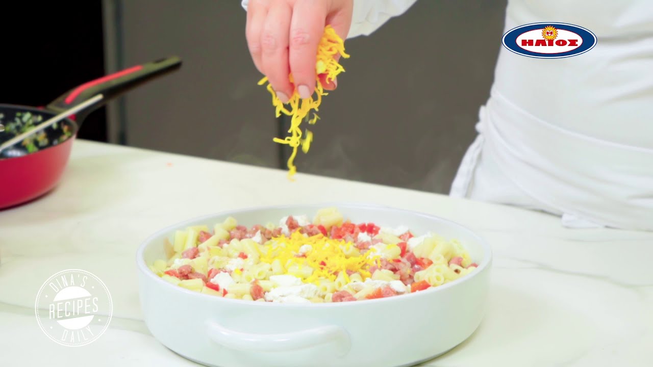 Dina’s Daily Recipes - Κοφτό μακαρονάκι με κιμά χωριάτικου λουκάνικου
