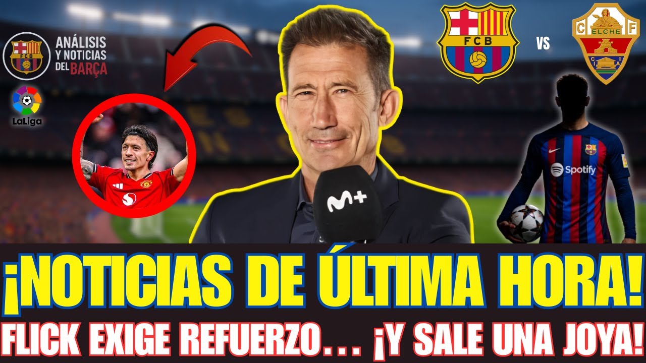 🚨 OFICIAL: Flick sorprende al Barça + se confirma la salida del jugador estrella (NO esperada)