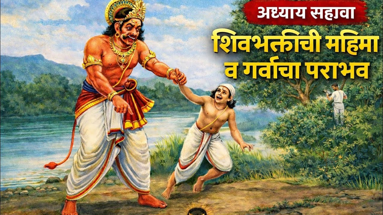 श्री गुरुचरित्र अध्याय सहावा... शिव भक्तीची महिमा व गर्वाचा पराभव...#youtube videos..#youtube feeds.