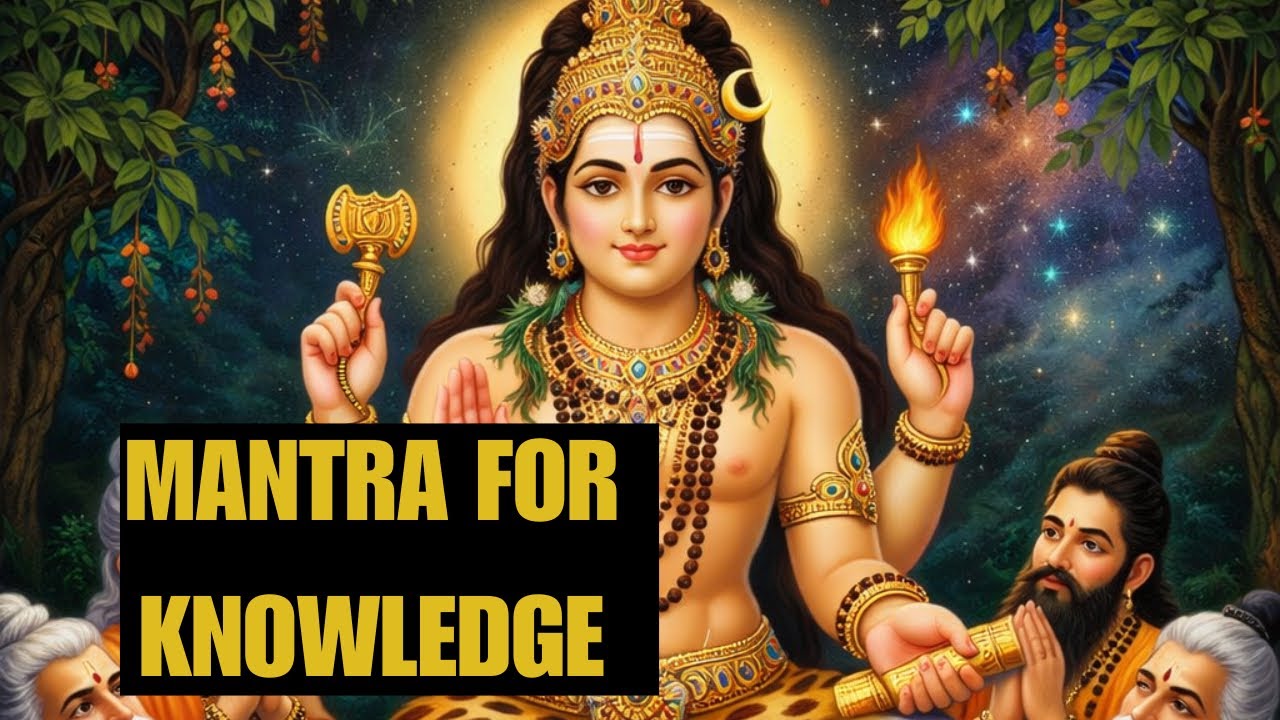 Śrī Dakṣiṇāmūrti Slokam | Mantra for Knowledge, Wisdom & Liberation
