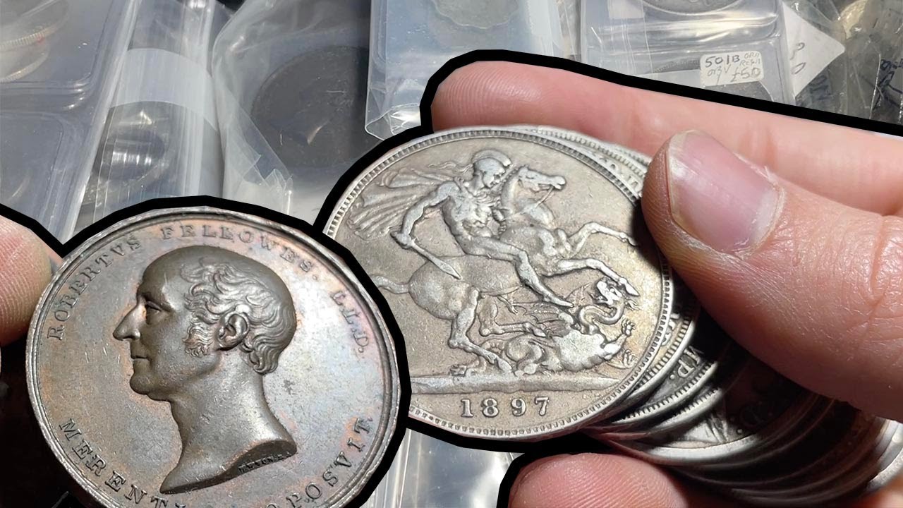 $5,700 Coin Haul - Unboxing A Large Group of Ancient & World Coins + Medals + Jetons