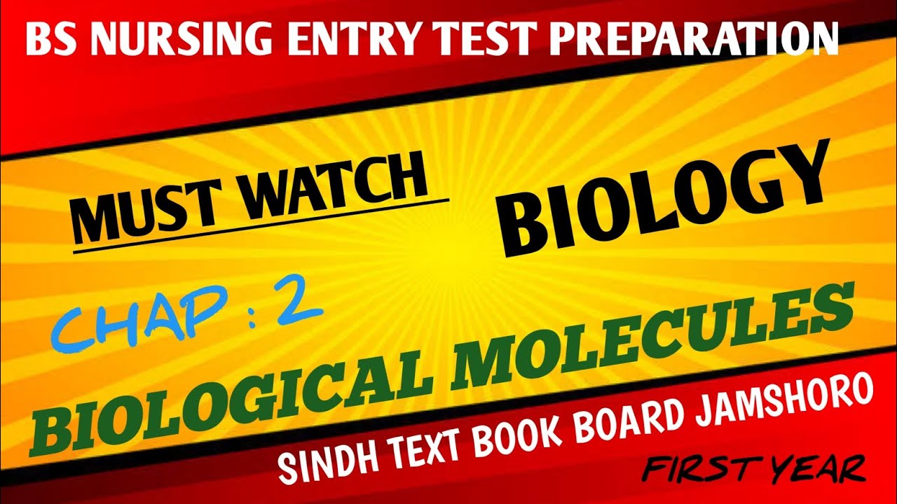 Bs Nursing Entry test preparation. ||. Biology. ||.