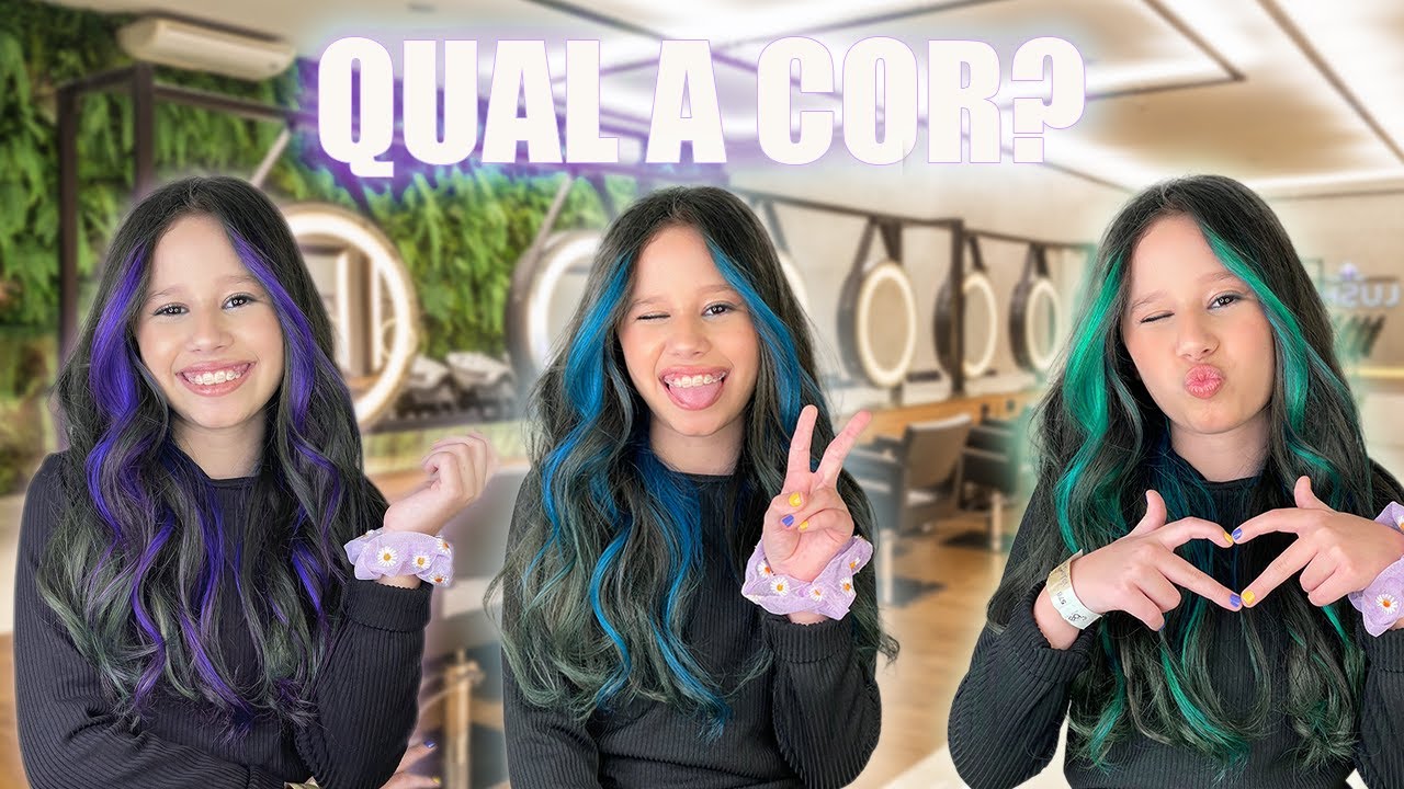 MUDEI DE COR DE CABELO / VALENTINA PONTES