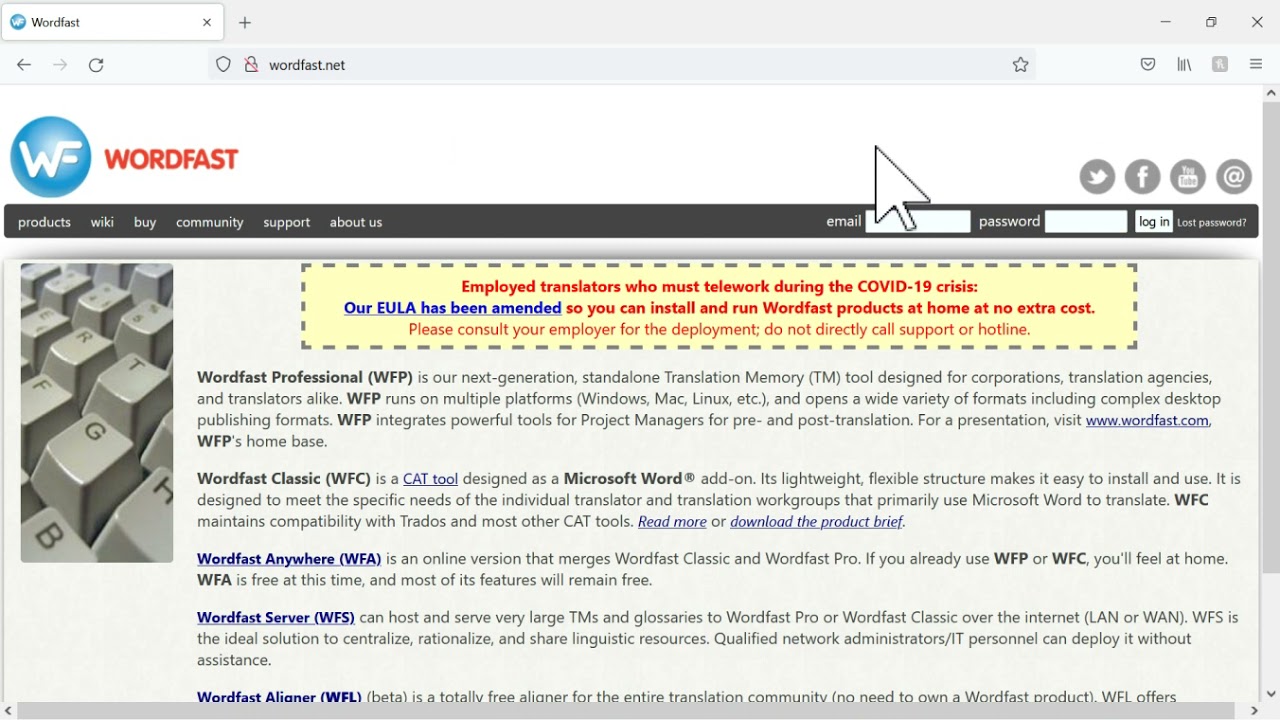 How to license Wordfast Products?