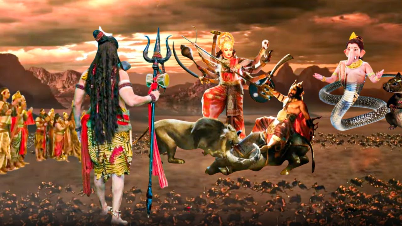 जब धरती पर उतरी माँ कात्यायनी और हुआ महिषासुर का विनाश | Vighnaharta Ganesh | Jai Ganesh