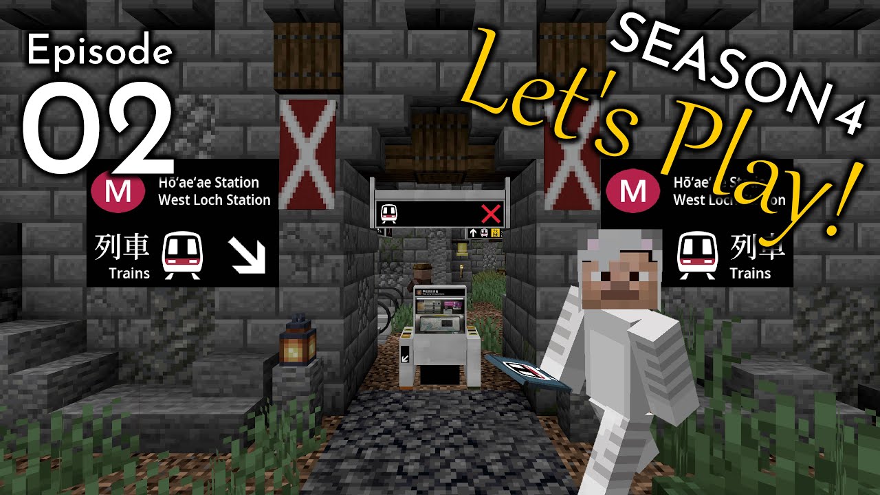 A Crazy Castle and Wild Announcements - Minecraft Transit Railway Let's Play S4E2