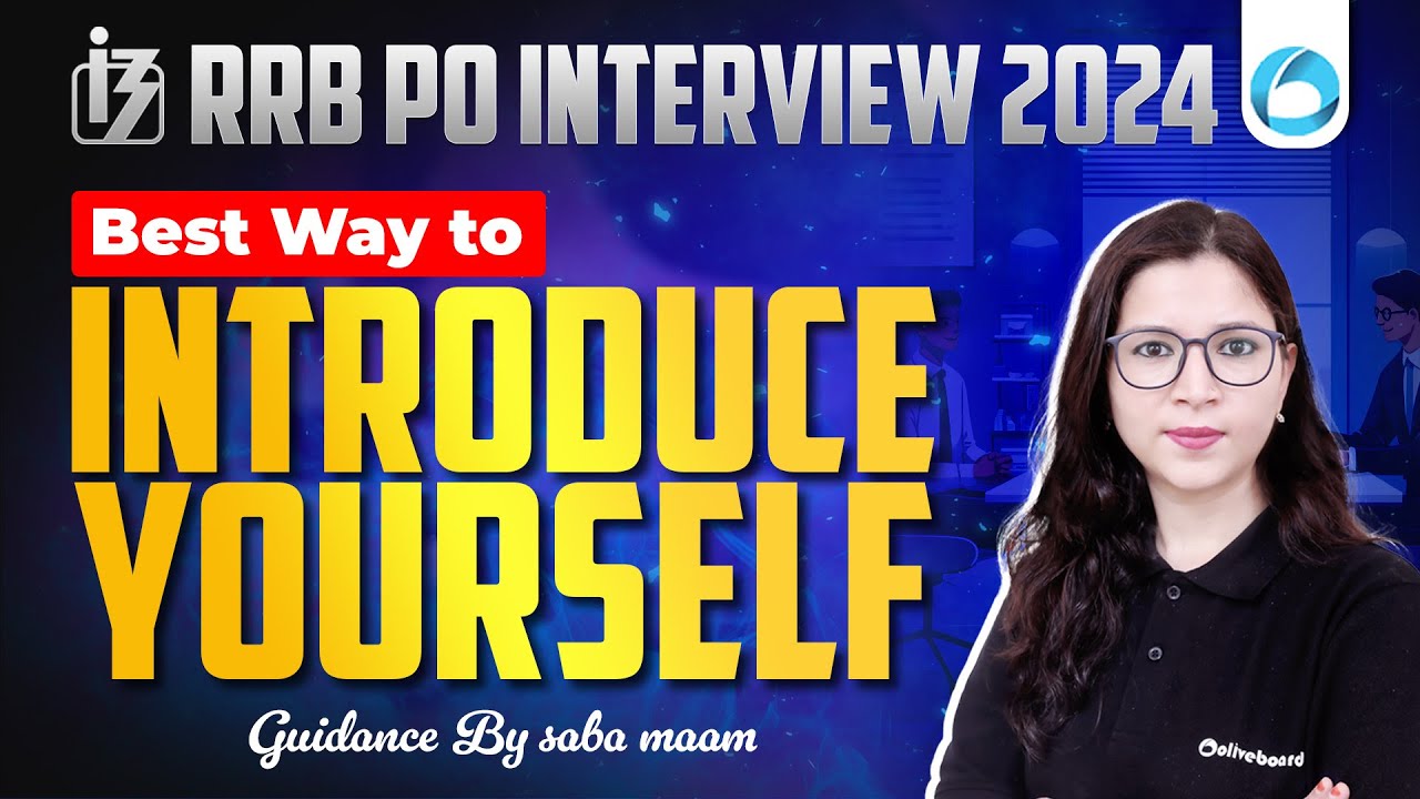 Best way to Introduce Yourself in RRB PO Interview | IBPS RRB PO Interview Preparation 2024
