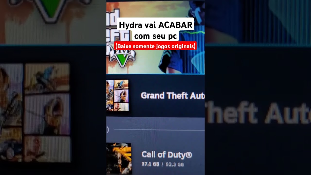 Voc&ecirc; ainda usa hydra? 🫣 #pcgamer #inform&aacute;tica #hydra #jogos #setup #steam