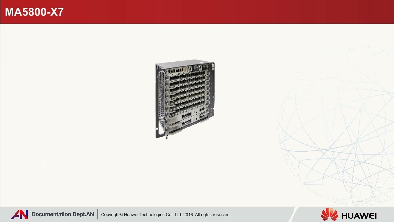 HUAWEI MA5800-X7 Service MA5800 OLT