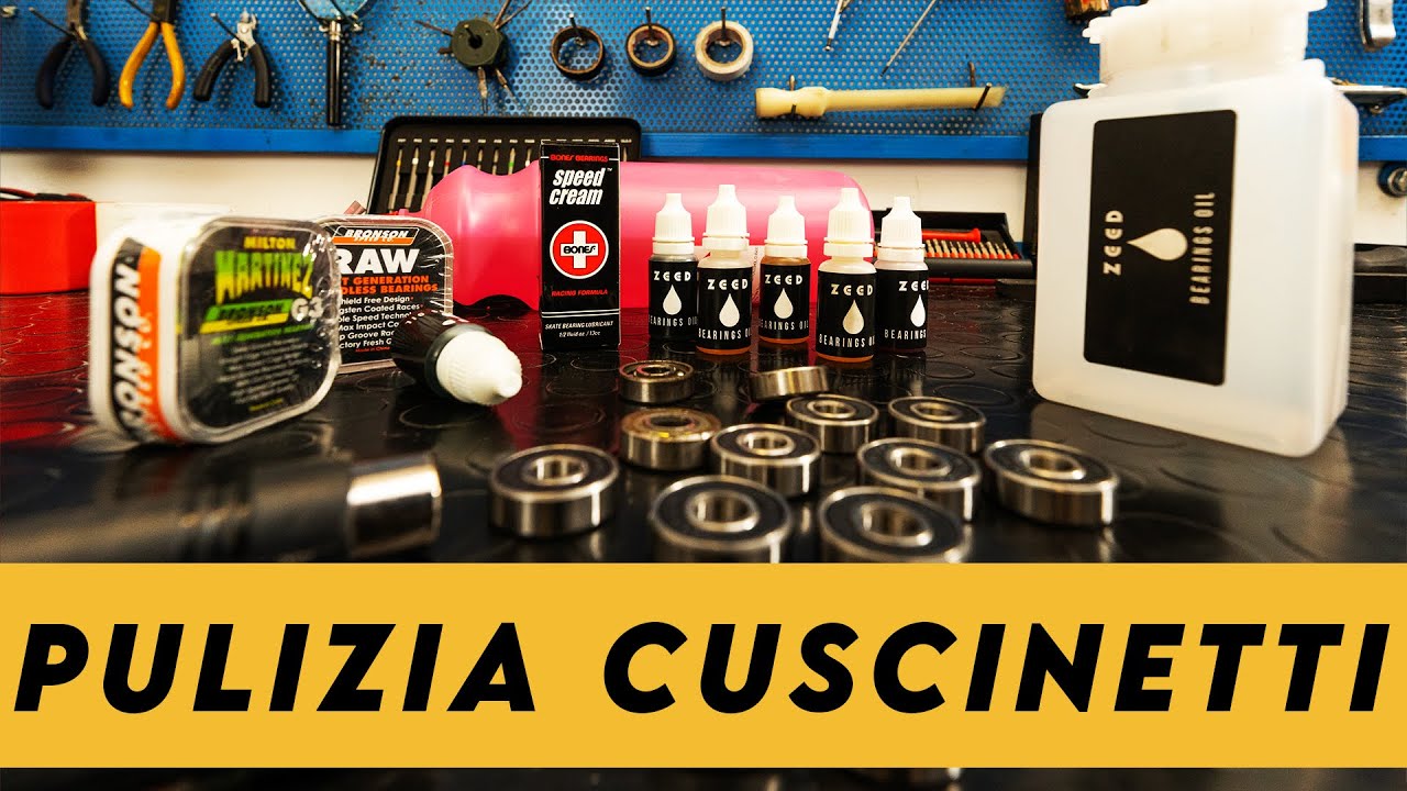 Come Pulire e Lubrificare i Cuscinetti dello Skate.