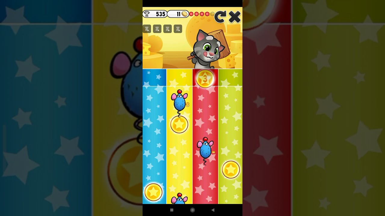 my talking tom old version all mini games