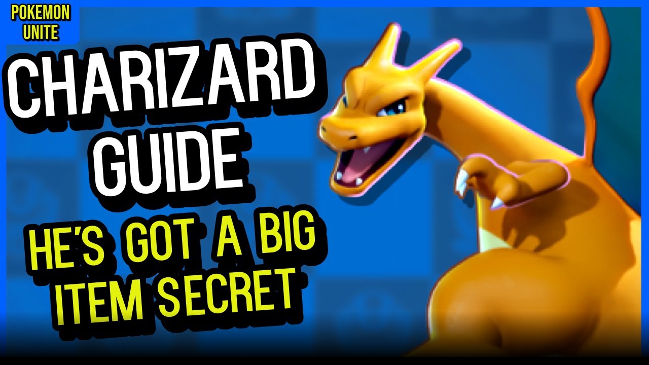 Pokemon Unite - CHARIZARD Guide In-Depth. Charizard's UNFAIR Item Bonus. (Muscle Band & Scope Lens)