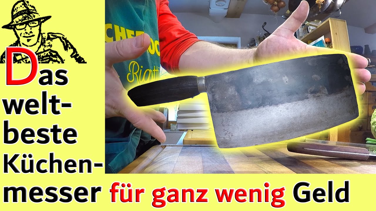 Das beste Messer der Welt: Schneiden, hacken, zerteilen, klopfen, plätten und Bier öffnen.