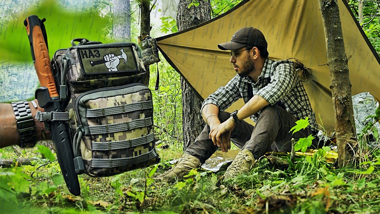 Survived A Night With AN INCREDIBLE SURVIVAL KIT In The Forest!!!