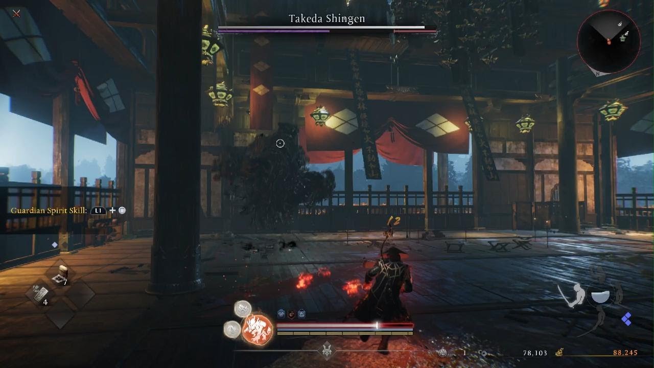 Nioh 3 second Takeda Shingen fight