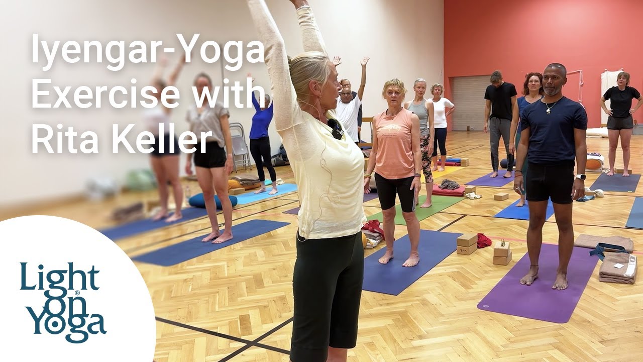 Yoga in Congress 2024: Iyengar Yoga Exercise with Rita Keller