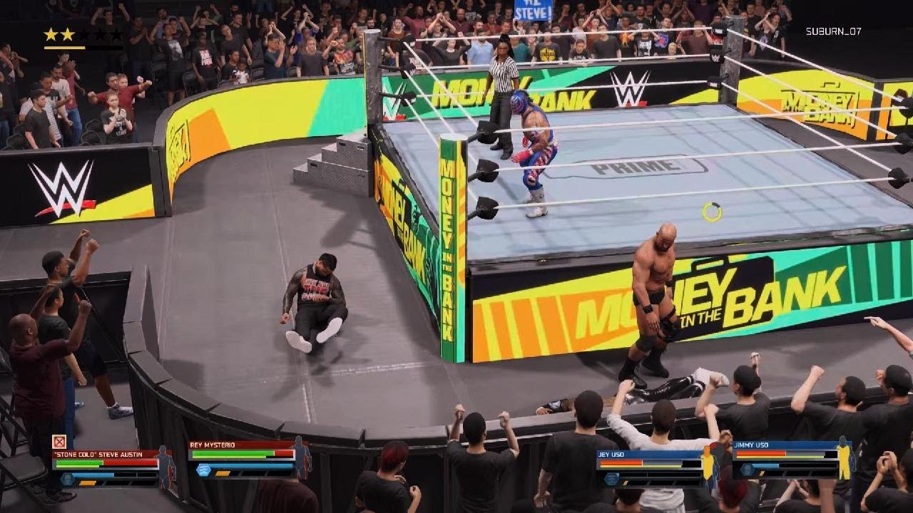 WWE 2K25 tag TEAM match
