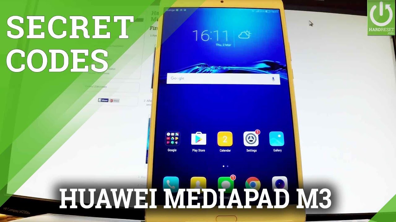 Коды в HUAWEI MediaPad M3 - Советы и хитрости / Расширенные настройки