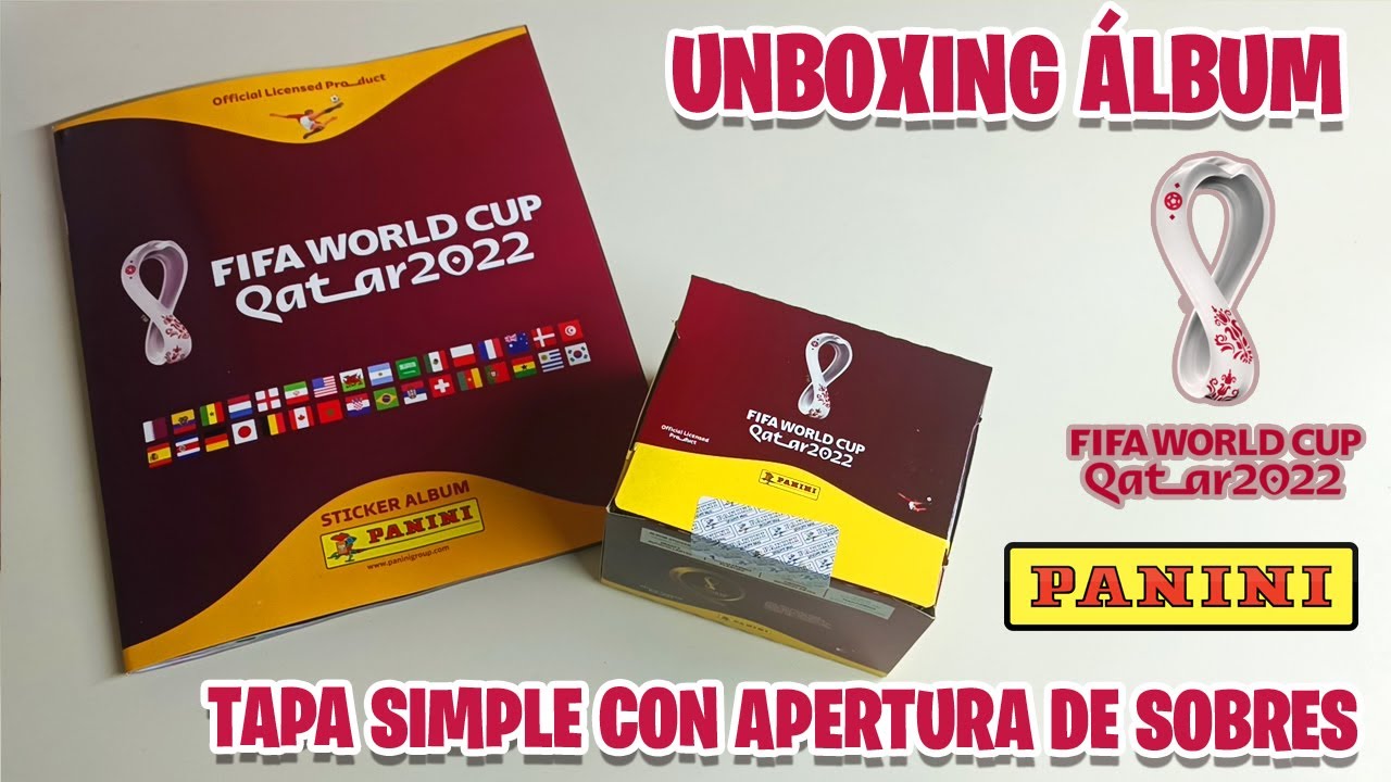 Álbum Qatar 2022 de Panini: Unboxing y apertura Sobres (Ya llegó al Perú)
