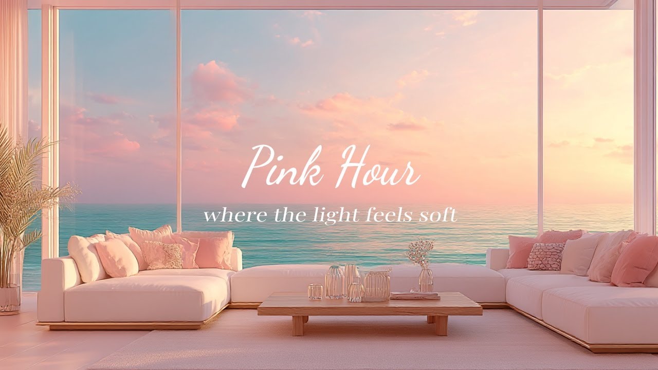 Pink Hour | Soft Jazz & Bossa Nova. where the light feels soft