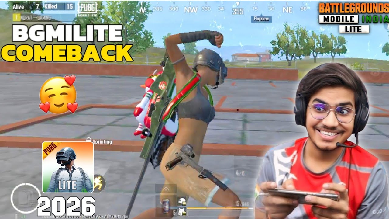 BGMI LITE COMEBACK 2026 !! 🇮🇳❤️ | SOLO vs SQUAD MOST DENGURUS GAMEPLAY IN MY LIFE | PUBG MOBILE LITE