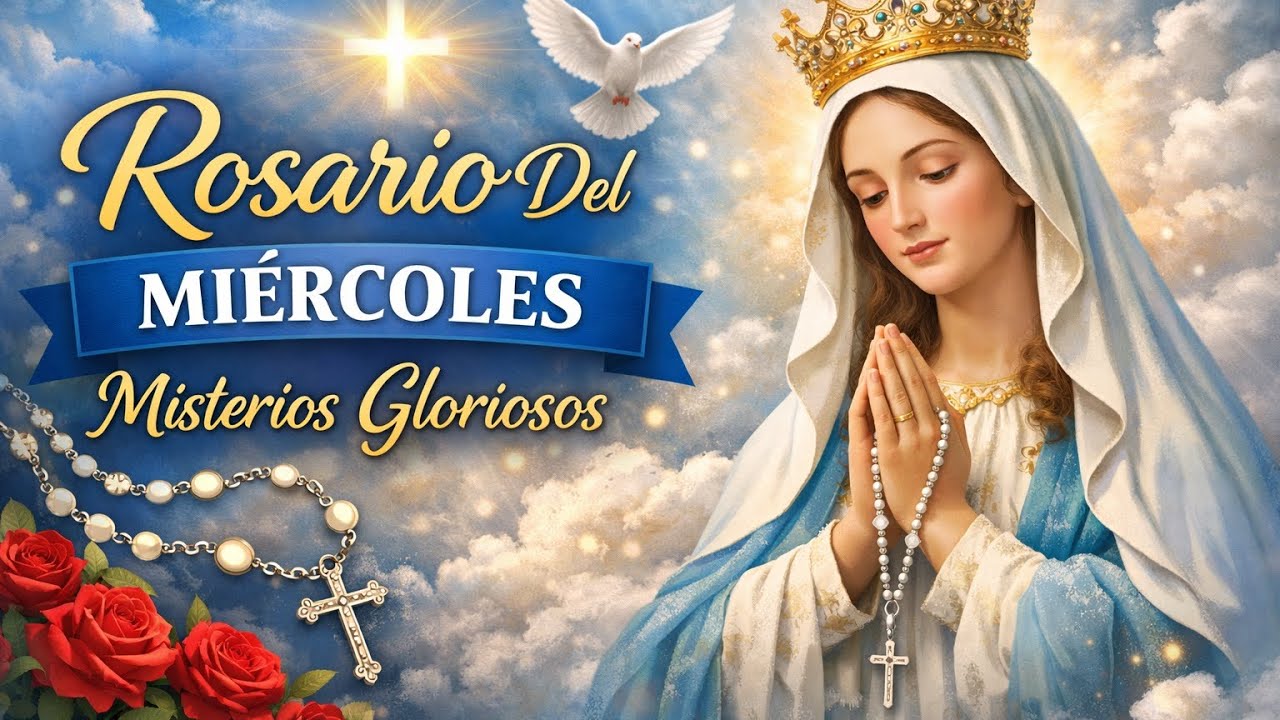 📿  Rosario Corto De Hoy – Miercoles 11 De Marzo (Misterios Gloriosos) 🙏🏽✝️🌹