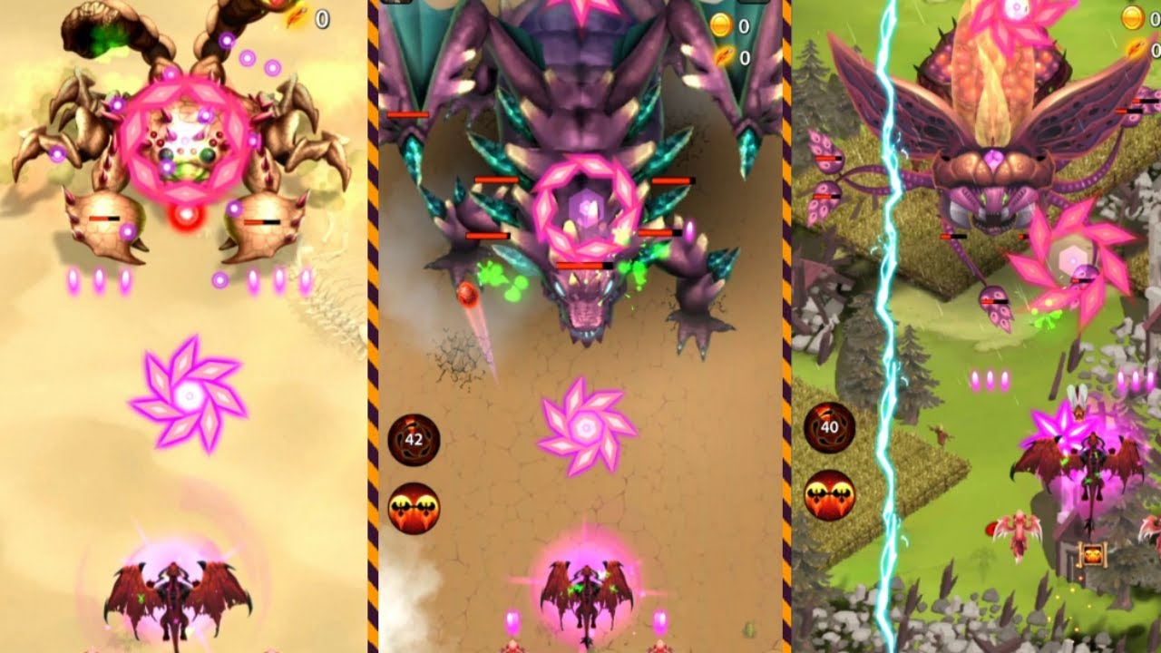 dragon shooter | volvaria vs all bosses | rocket studio | brown 2k2 gaming