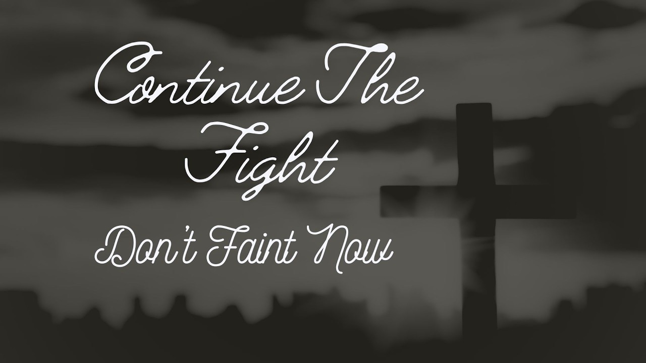 Don't Faint Now