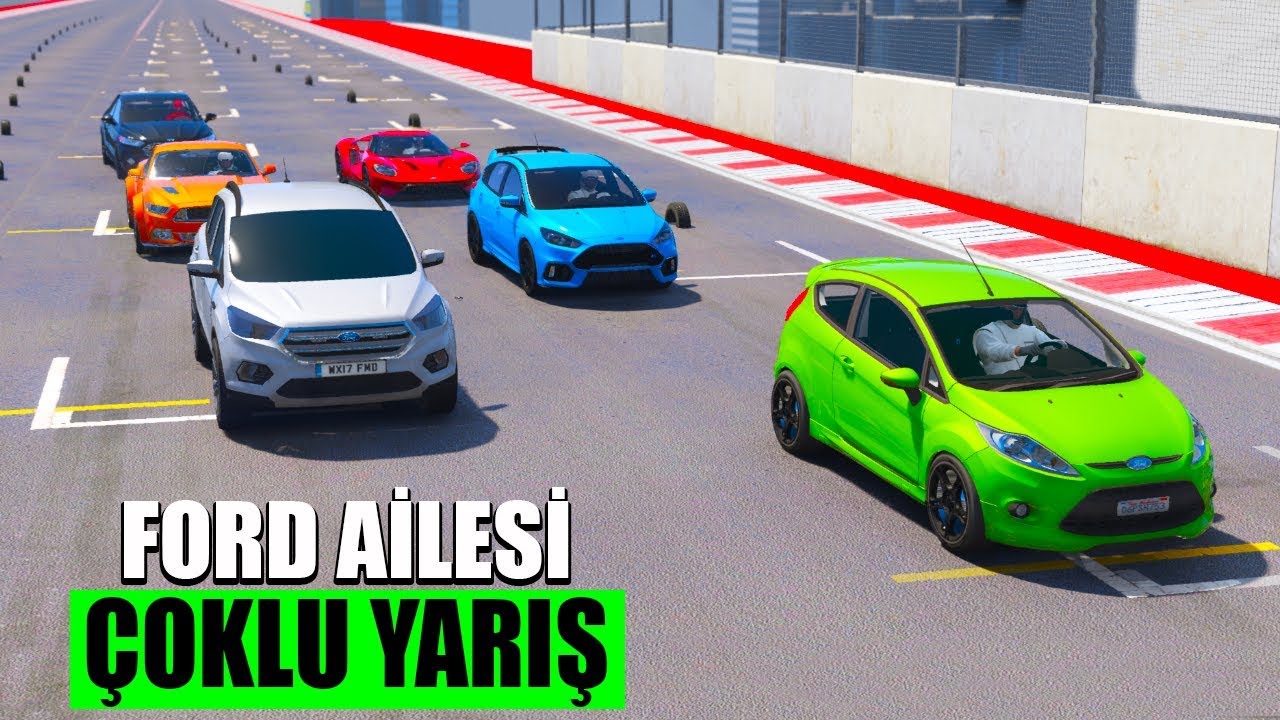 Ford Ailesi Arabalar Çoklu Yarış Turnavasına Katılıyor - GTA 5