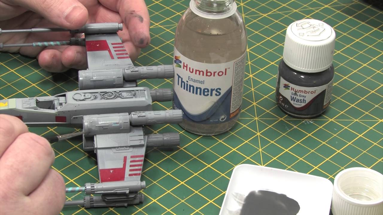 Finemolds X-Wing Full Paint and Weathering (with mistakes)