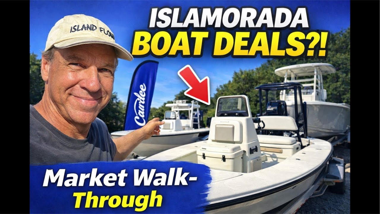 Islamorada Boat Deals?! Caribee Boat Sales Walk-Through