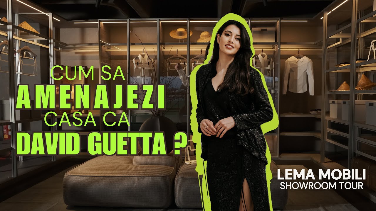 Cum sa amenajezi casa ca David Guetta. DESIGN INTERIOR Lema Mobili Milano -  Premium showroom tour