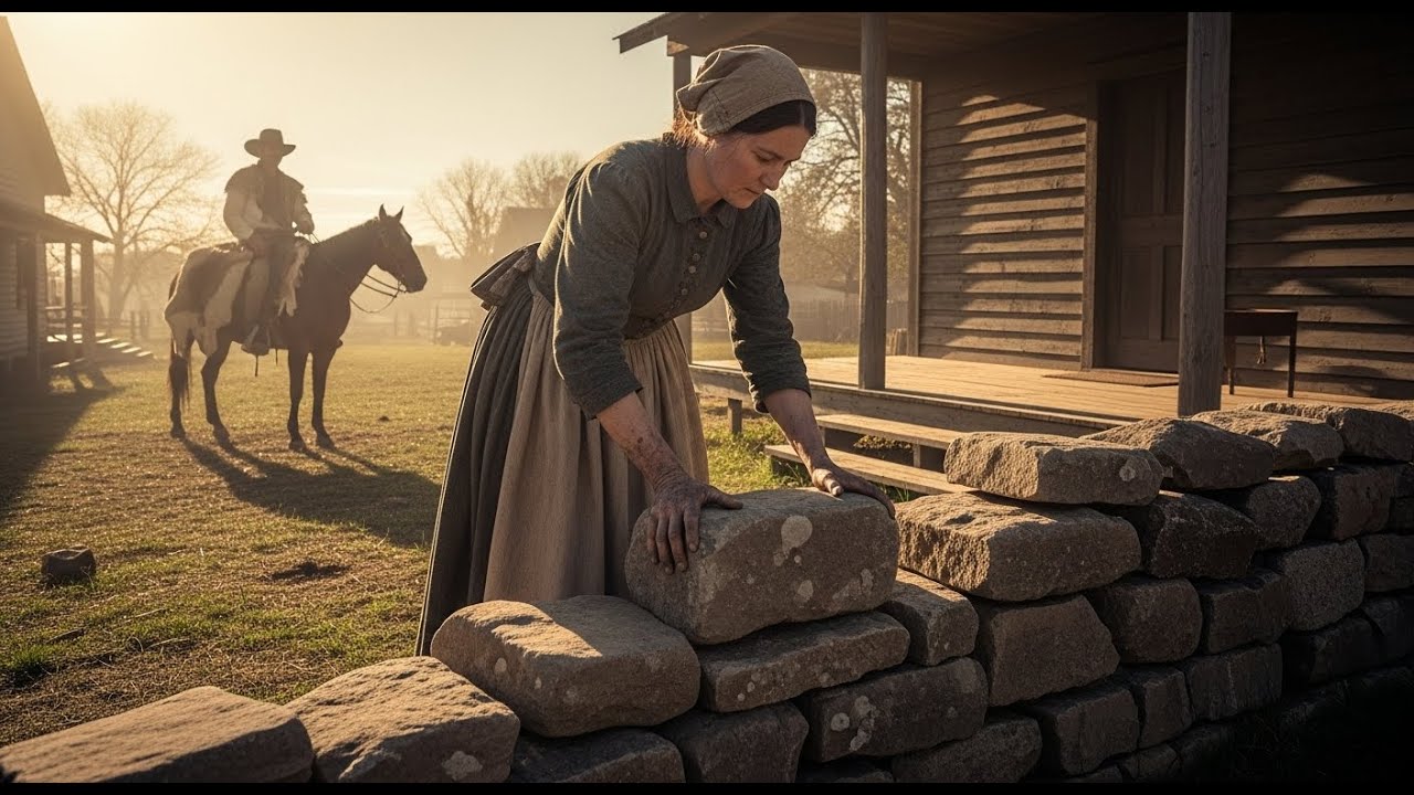 She Built Stone Walls Alone—A Widowed Mountain Man Saw His Future in Her