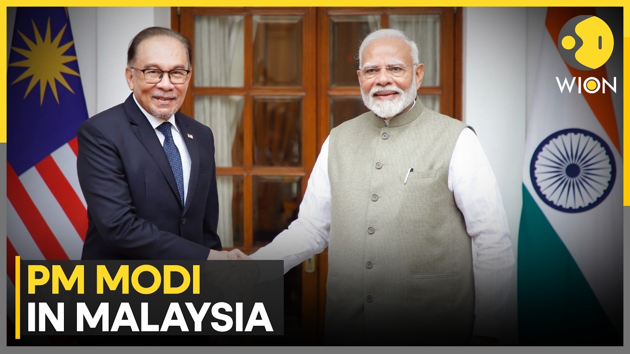 India-Malaysia Cooperation: PM Modi Receives Guard of Honour in Malaysia | WION