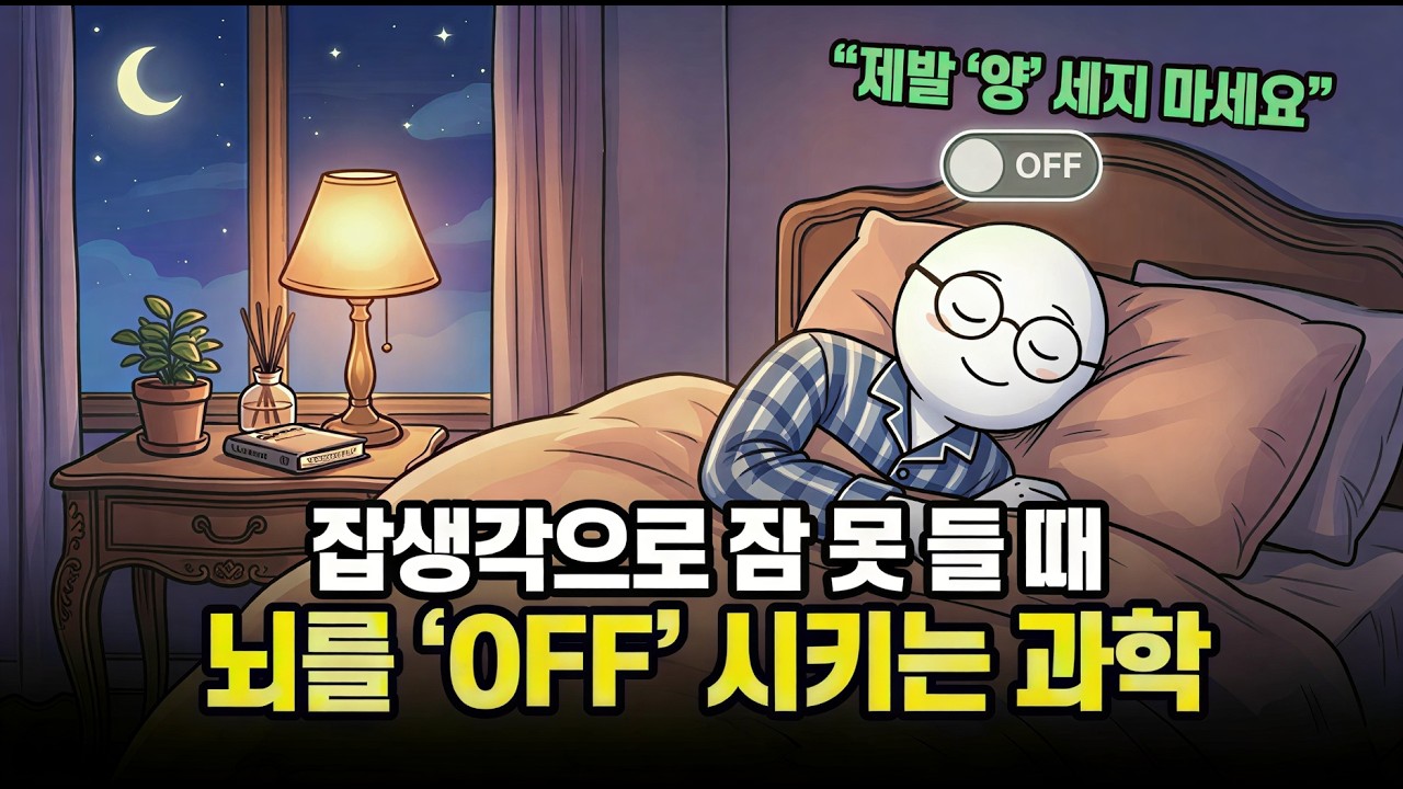 “밤마다 잡생각에 잠 못 든다면?” 3분 만에 뇌를 강제 종료시키는 가장 과학적인 방법
