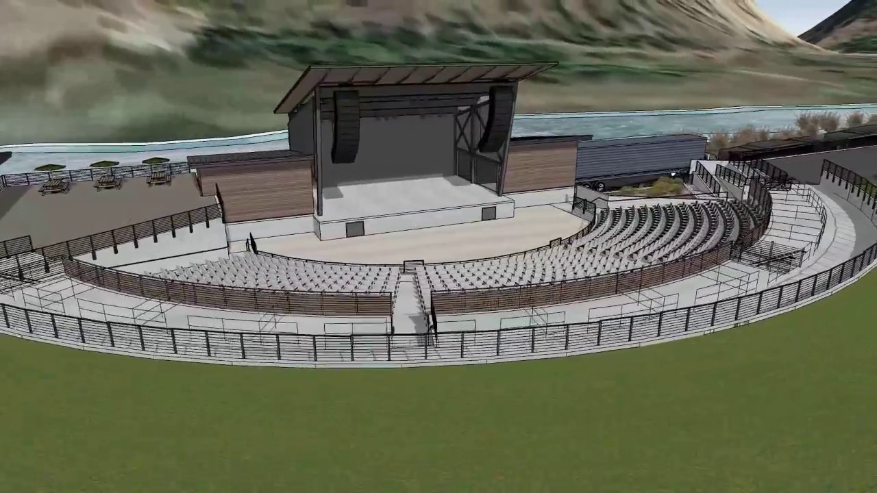 KettleHouse Amphitheater - Animated Architectural Rendering
