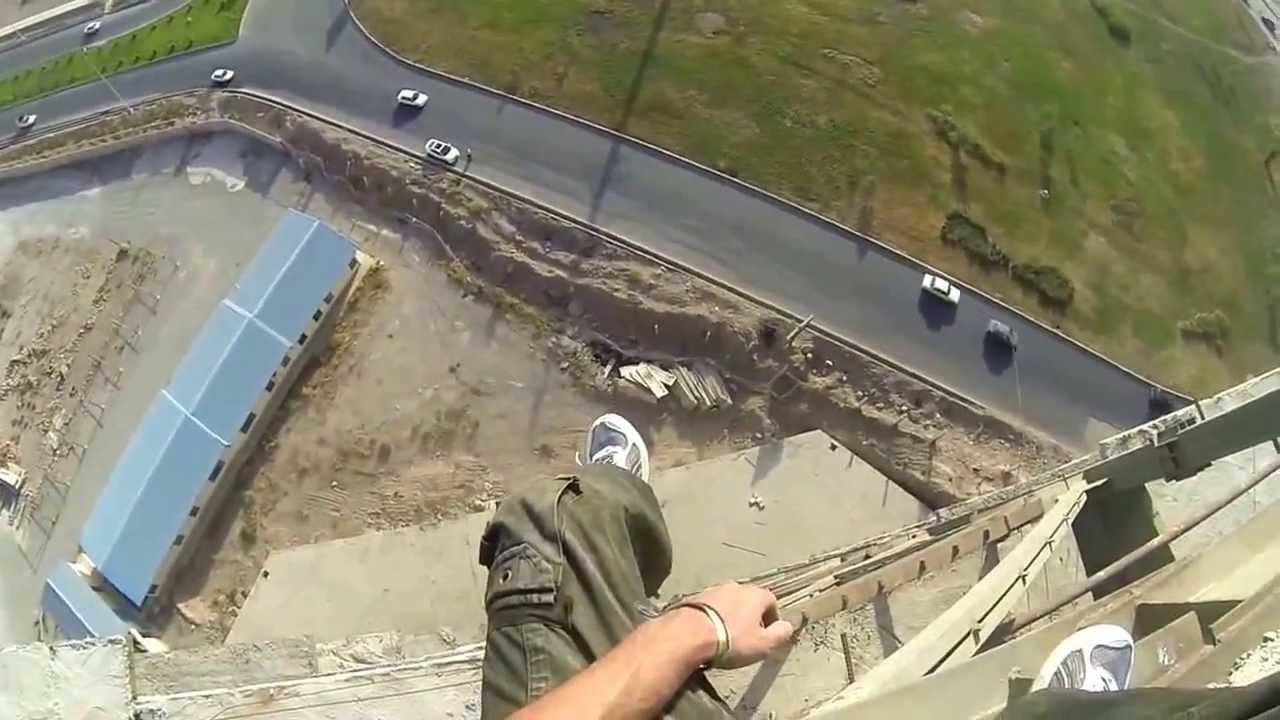 Illegal parkour tower climbing 2014 - Alireza japalaghy