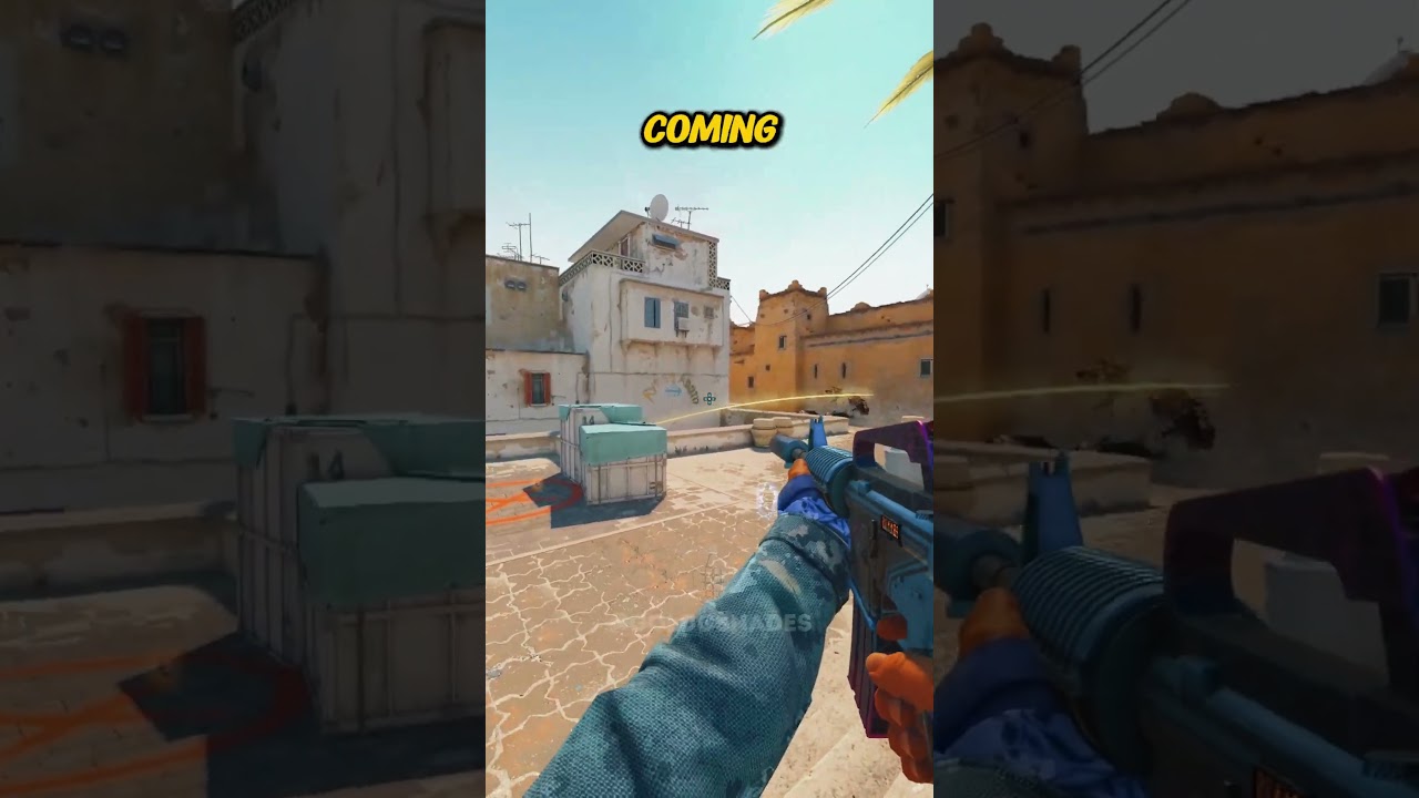 TREE USEFUL FLASH ON DUST 2 #shorts #cs2