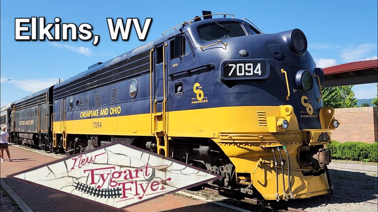 New Tygart Flyer Elkins WV ride along with me.