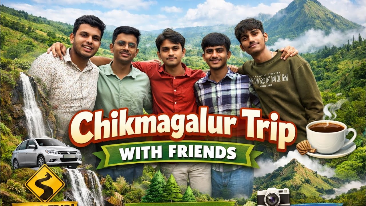 Chikmagalur Trip With Friends | Crazy Memories, Coffee & Hills\ d vlogs