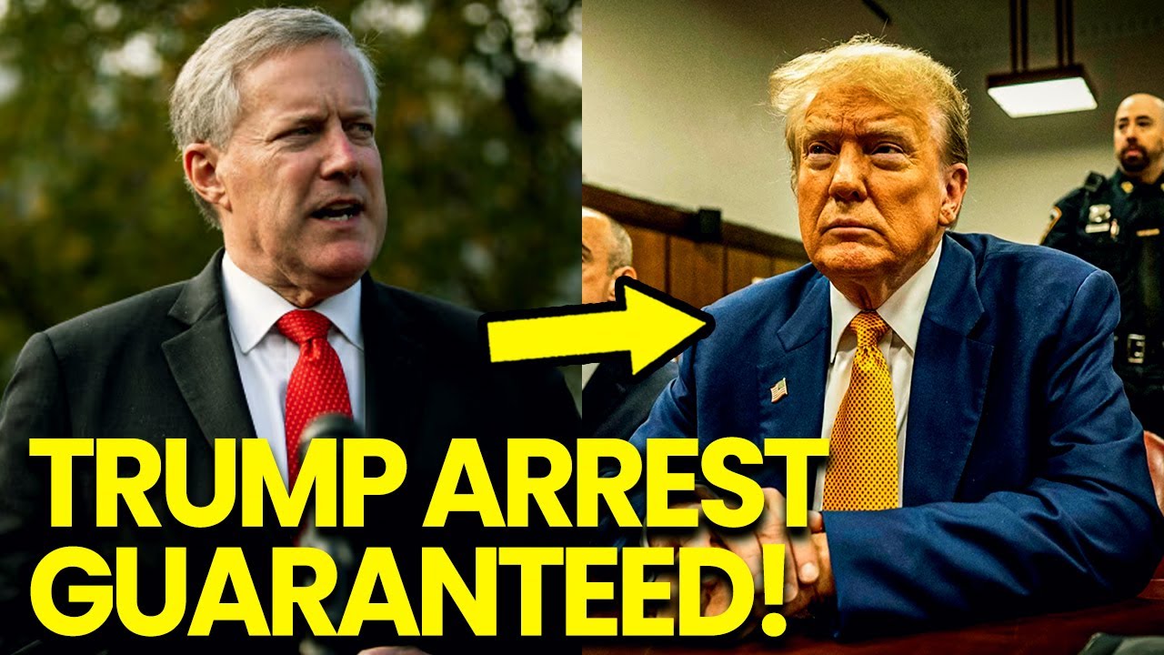 Mark Meadows BETRAYS! Trump ARREST Guaranteed Courtroom ERUPTS