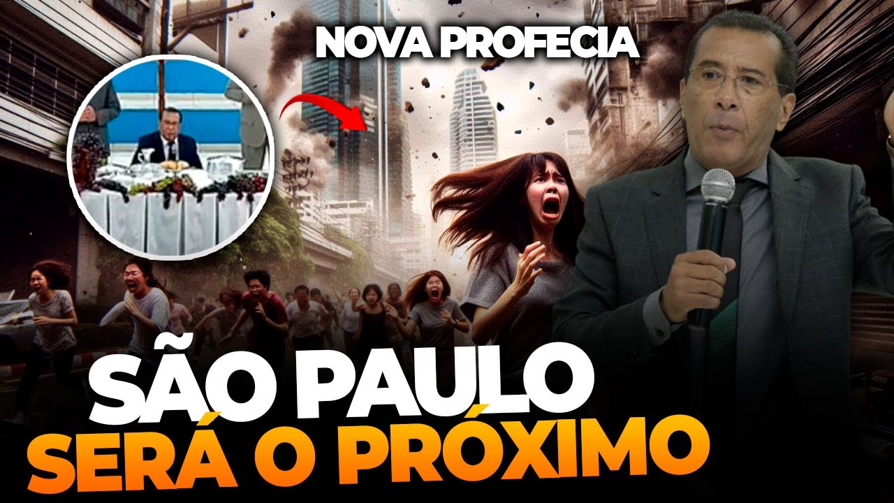 Pastor entrega Profecia para o Brasil e faz um forte alerta a S&atilde;o Paulo!