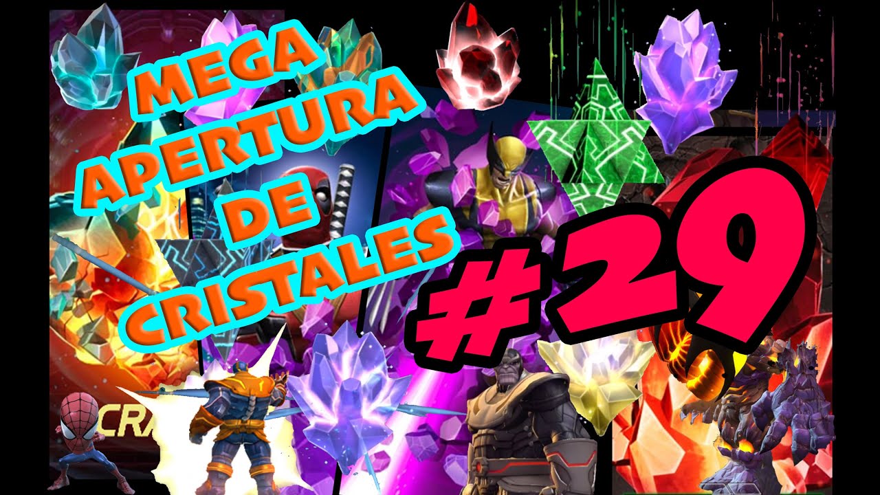Mega Apertura de Cristales #29 Marvel Batalla de Superheroes